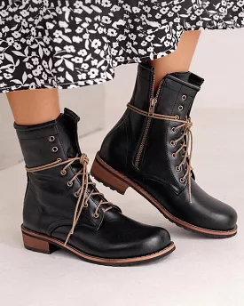 Zipper Martin Boots